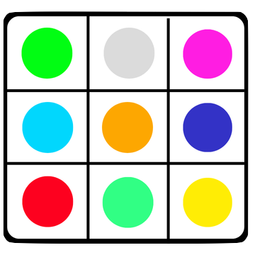 Icône mur interactif